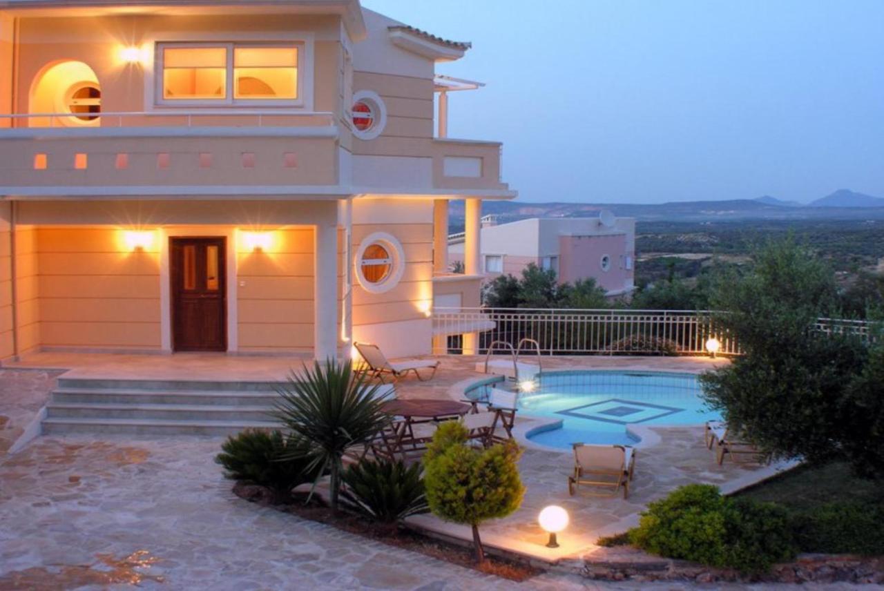 Villa Asimenia Agia Triada Exteriör bild