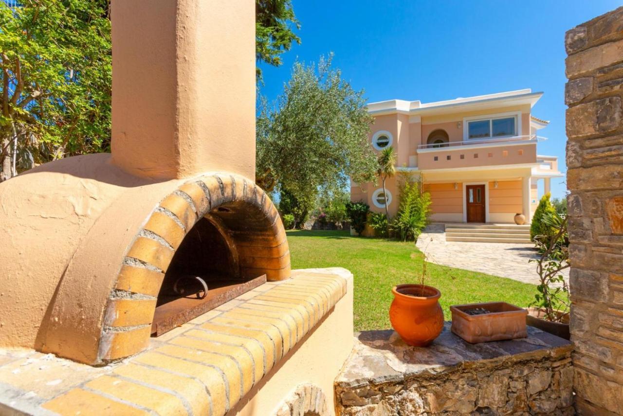 Villa Asimenia Agia Triada Exteriör bild